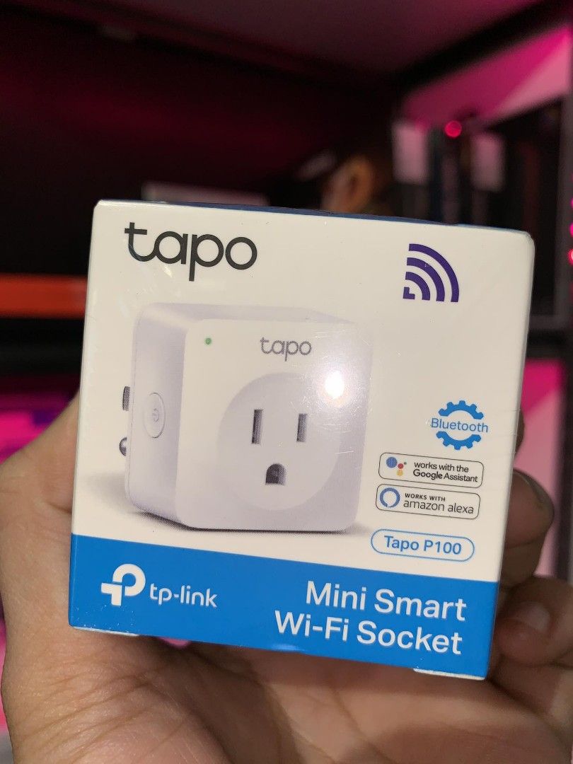 TP-Link Tapo P100 Mini Smart Wi-Fi Socket | WiFi Socket | Smart Plug | WiFi Plug | TPLINK (Category: Electrical, Adaptors & Sockets) located in Makati City. Submitted by techubstoreandaccessories (Listing ID 1283092407, Image 1). Description: TP-Link Tapo P100 Mini Smart Wi-Fi Socket | WiFi Socket | Smart Plug | WiFi Plug | TPLINK Ready for Pick-Up / Same Day Delivery Via Lalamove‼️ DETAILS: ✅ Actual Picture Posted. ✅BRAND NEW, SEALED, & ORIGINAL