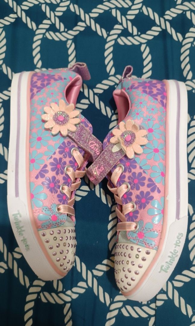 Skechers twinkle clearance toes debenhams