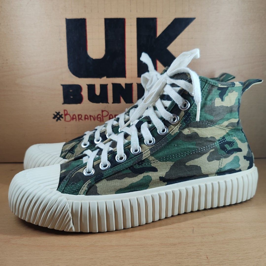 🔥#UKBundle🔥 8.5UK/27cm KAPPA Italia High Top Sneakers Camo