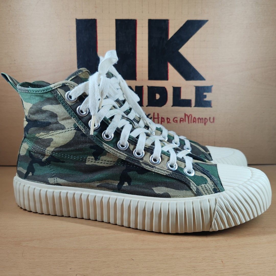 🔥#UKBundle🔥 8.5UK/27cm KAPPA Italia High Top Sneakers Camo