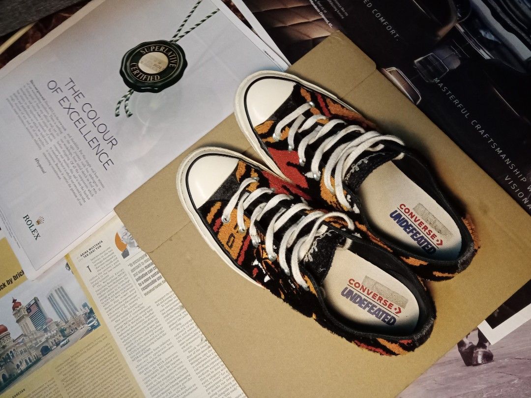Undefeated x Converse Chuck Taylor 70s Ox Varsity Jacket Collab