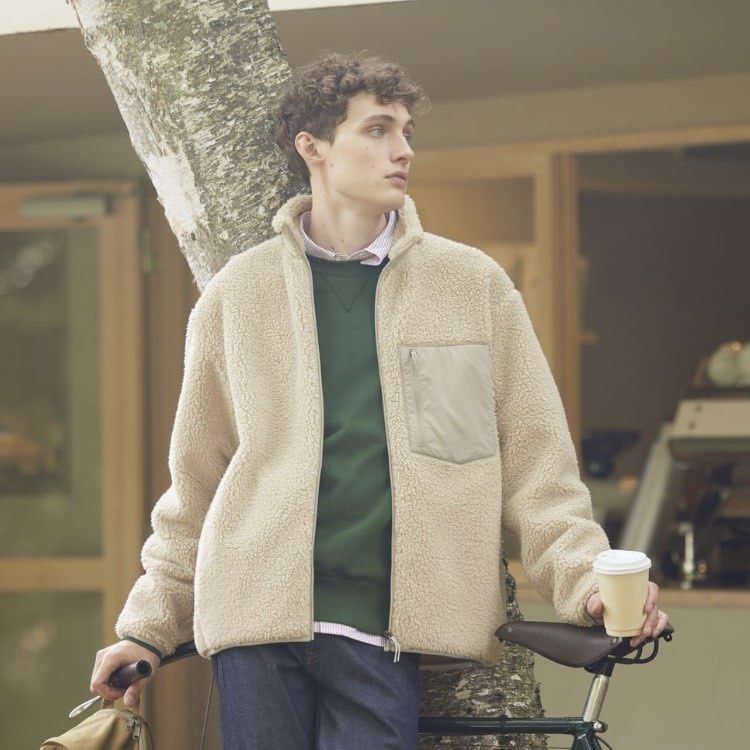 Uniqlo sherpa fleece outlet
