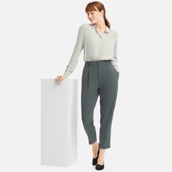 Uniqlo Women Drape Tapered pants Women s Fashion Bottoms Other