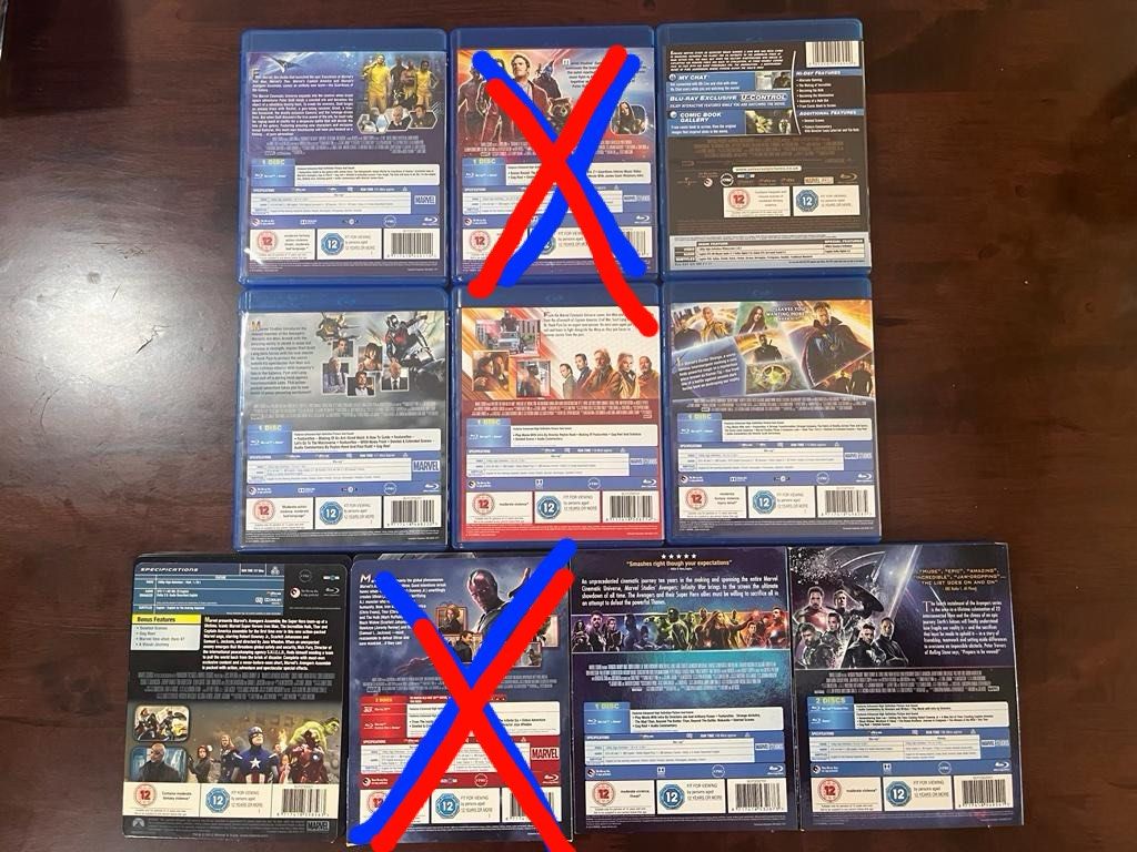 Used Blue Ray DVDs, Hobbies & Toys, Music & Media, CDs & DVDs on Carousell