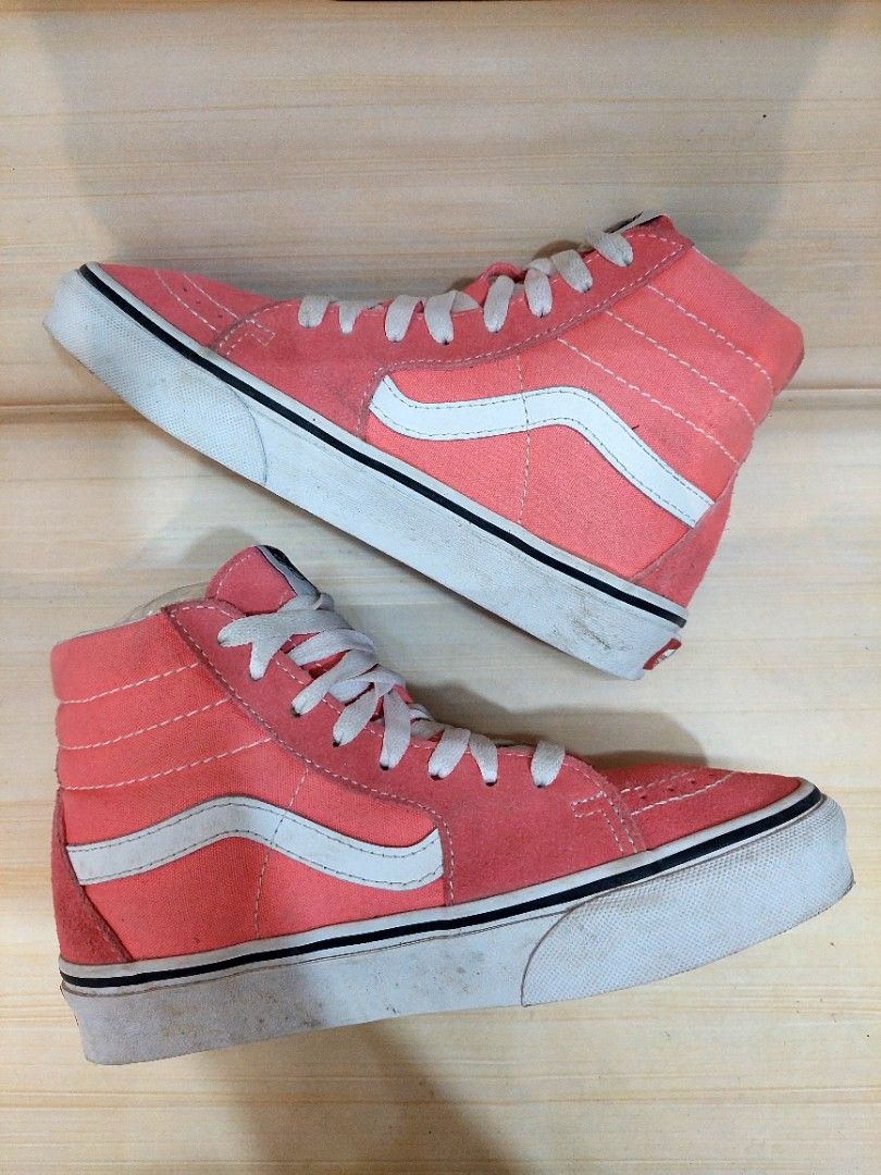 Vans sk8 hi deals strawberry pink