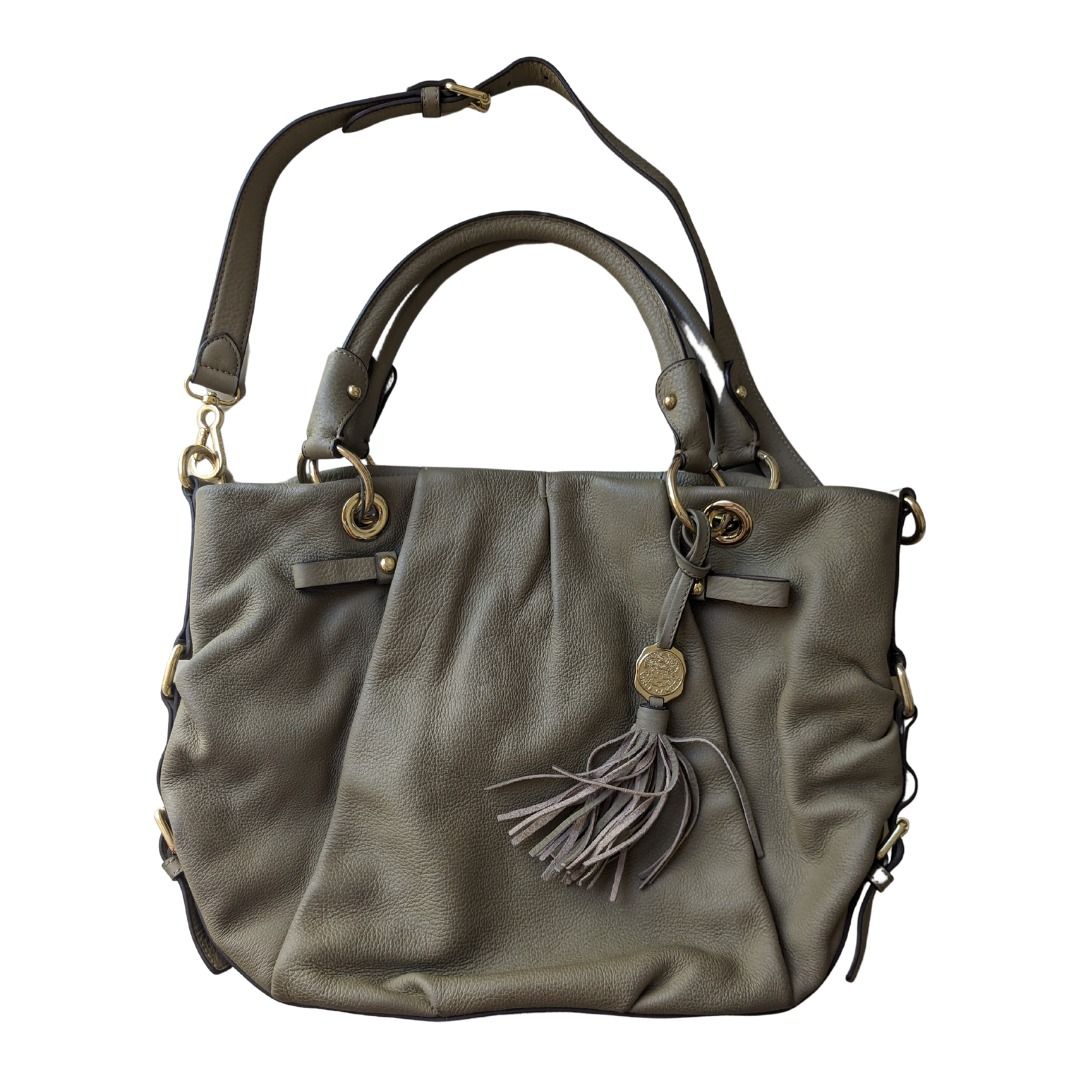 Vince Camuto Cris Satchel in Grey Crossbody and Handbag Luxury Bags Wallets on Carousell