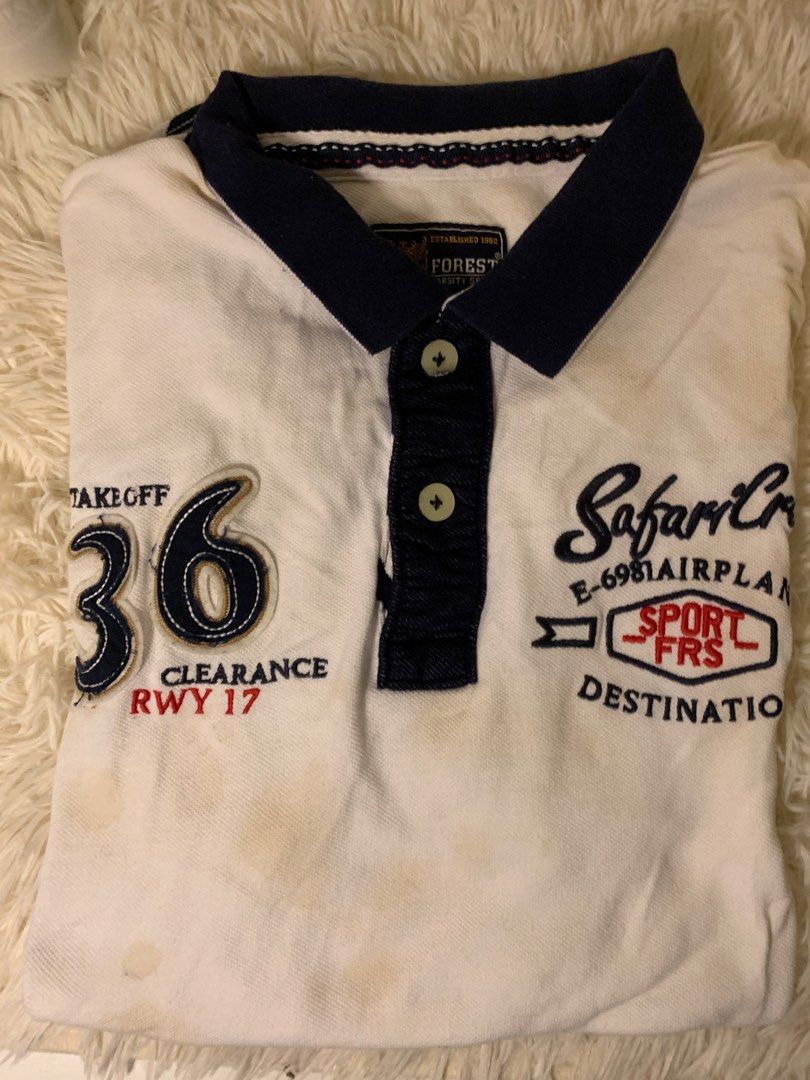 Vintage American Apparel Polo Shirt Men s Fashion Tops Sets