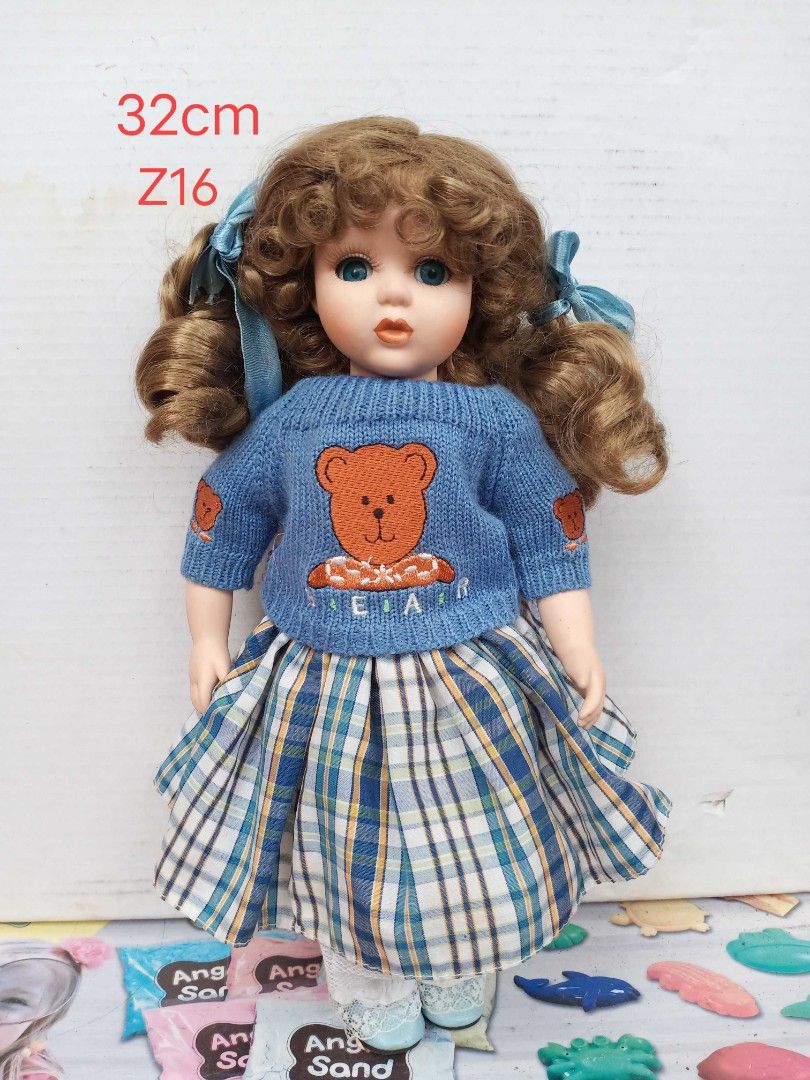 Vintage Anco Porcelain Doll Hobbies Toys Toys Games on Carousell