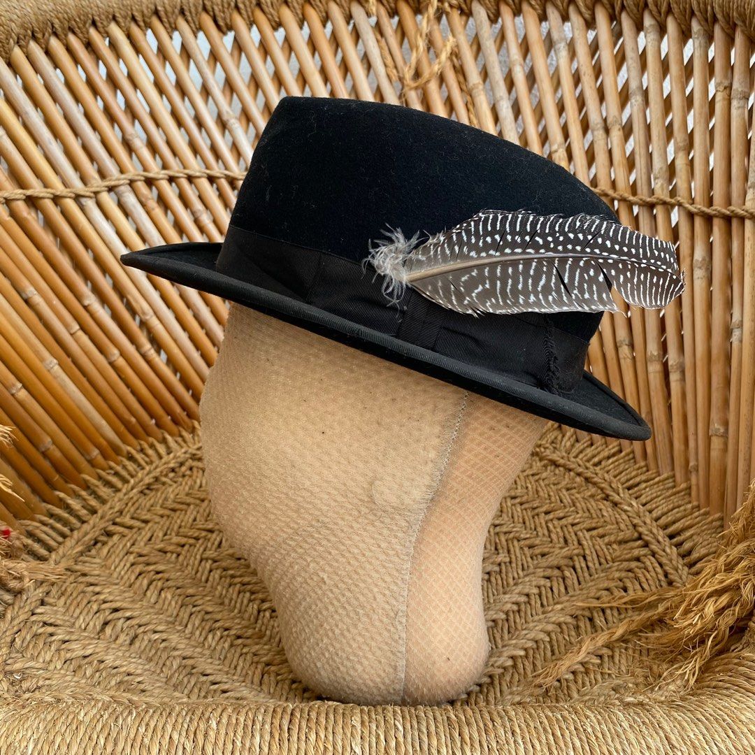 Vintage Fedora Hat Size 54 cm Men s Fashion Watches