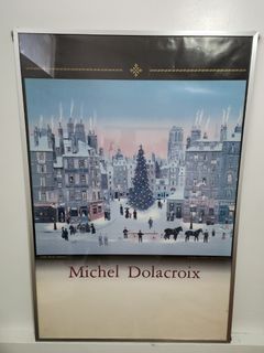 Vintage Michel Dolacroix poster