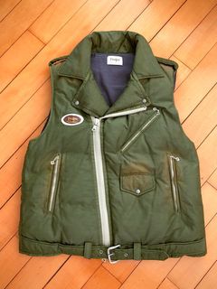 VISVIM KOFU 15AW ふさわしい Down Vest Pineapple ４