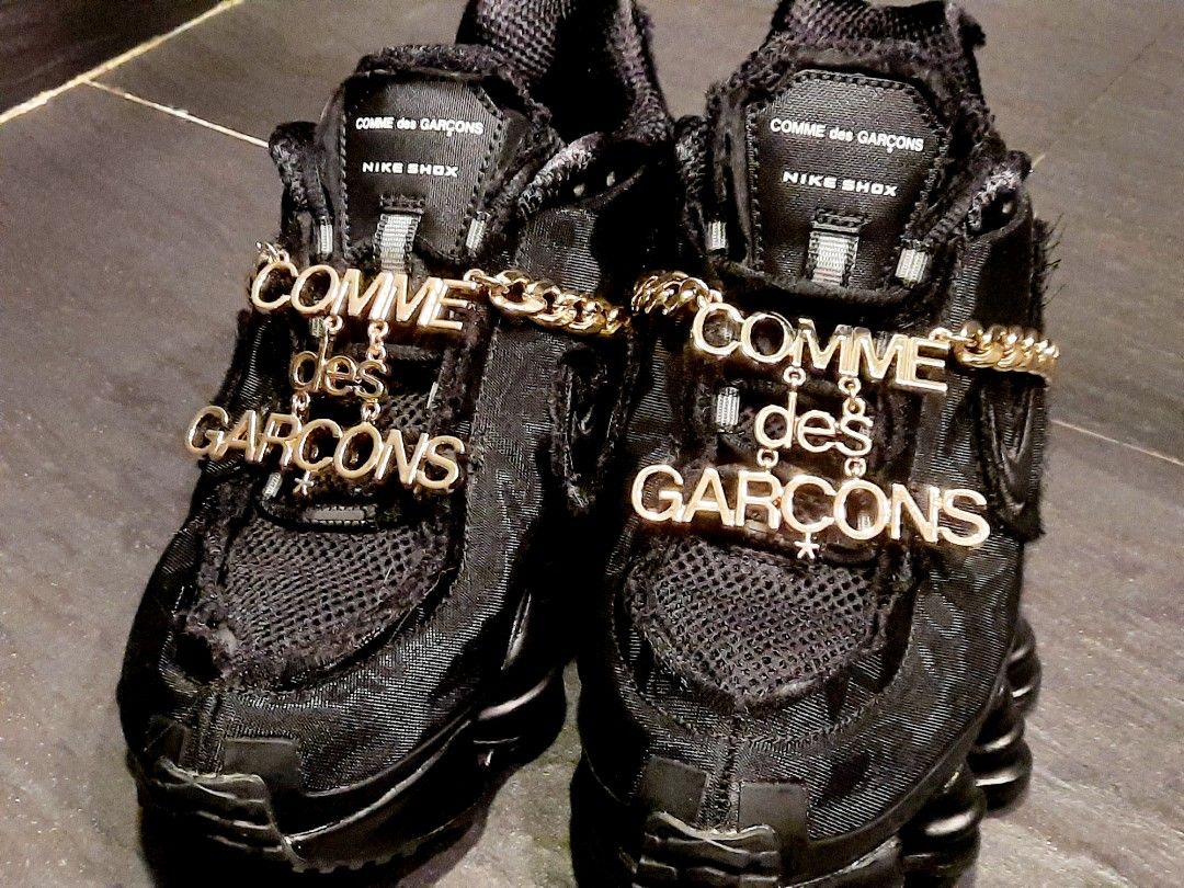 W NIKE SHOX TL / CDG Eur38 24cm Comme des Garcons Sneakers