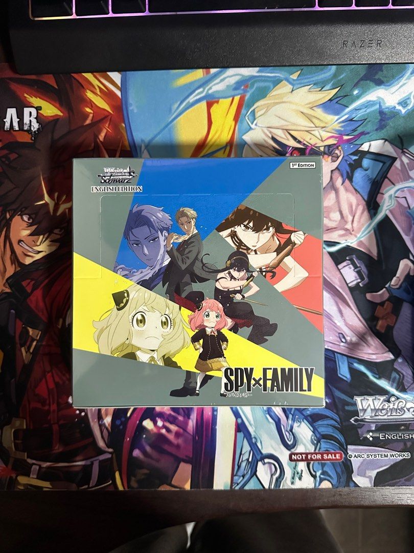 weiss schwarz spy x family booster box Weiss Schwarz Booster Pack Spy x Family Japanese – COLLECTORS JAPAN main image 0