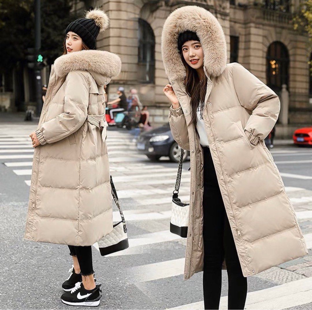Winter fur jacket Women s Fashion Coats Jackets and Outerwear