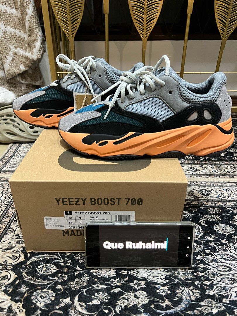 CNY SALE WTS Yeezy 700 Wash Orange