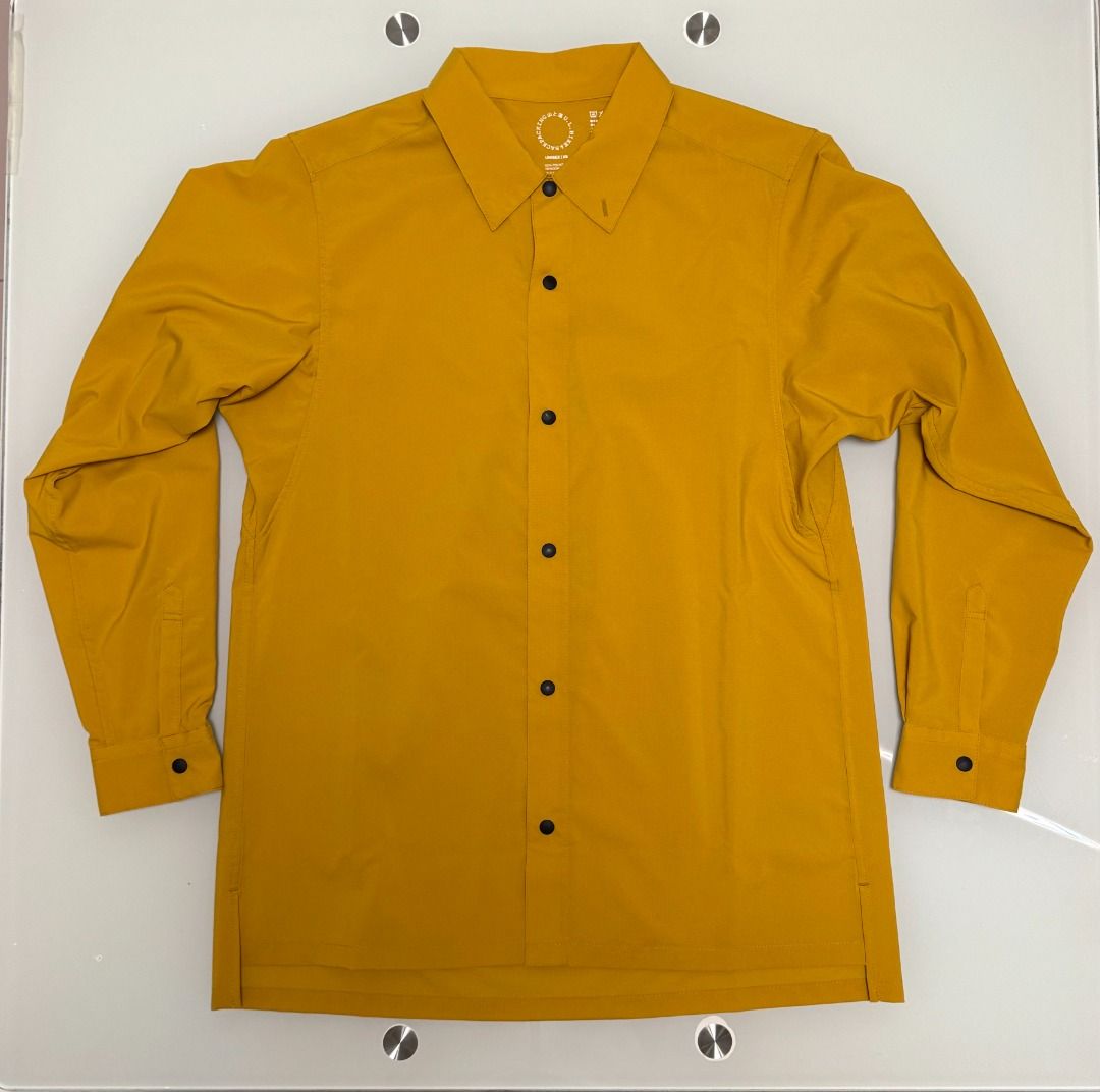 Yamatomichi UL Shirt Mustard size XS, 運動產品, 行山及露營- Carousell