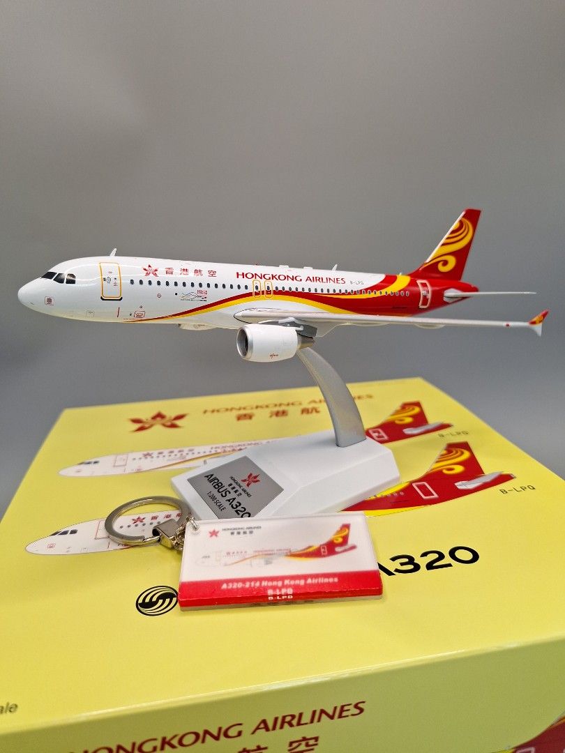 香港航空 A320 1/200 箱に少し傷あり 香港航空 A320 1/200 箱に少し傷あり 香港航空 A320 1/200 箱