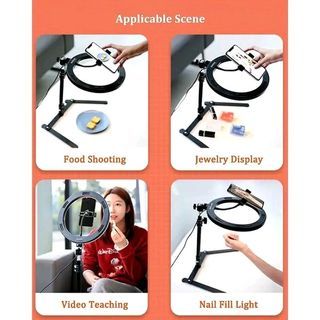 12”30CM ZK-30 Selfie LED Ring Light Photo Studio Photography Dimmable W/ Tripod