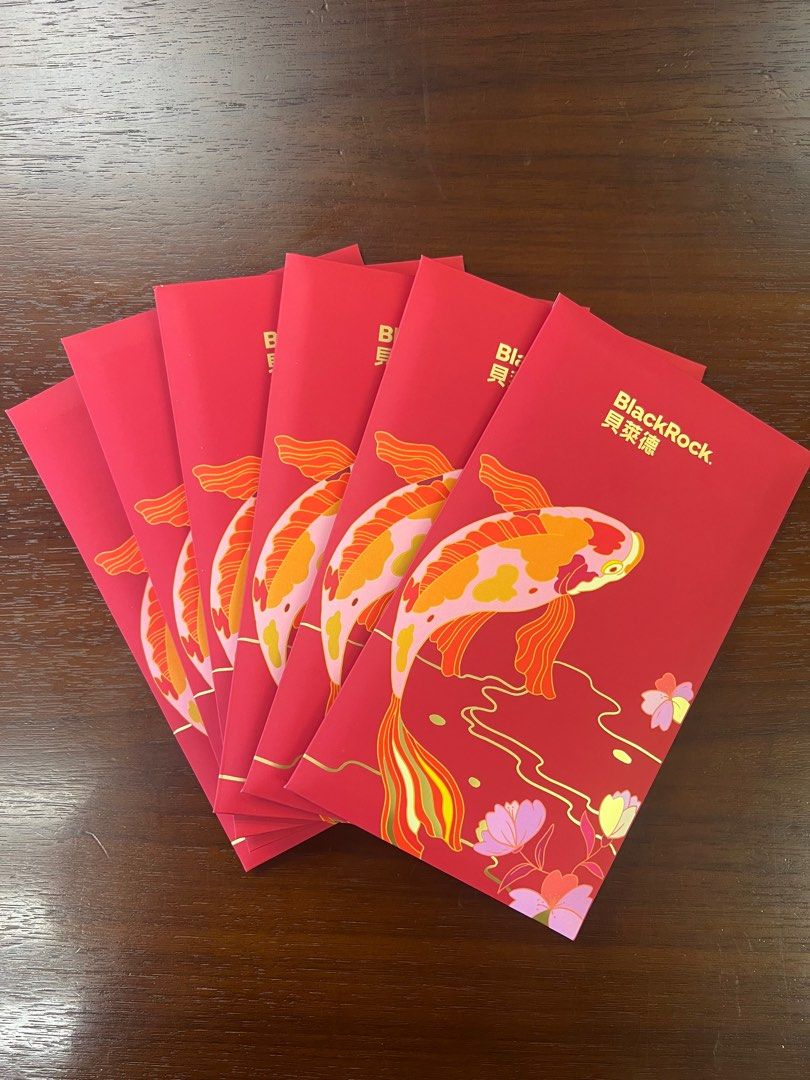 2024 laisee 🧧 BlackRock $15/set, 興趣及遊戲, 手作＆自家設計, 文具及工藝- 節日佈置及裝飾- Carousell