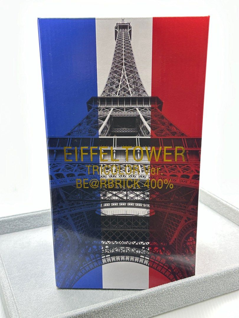 [2G Exclusive!] Bearbrick Eiffel Tower Tricolor Ver. 400%