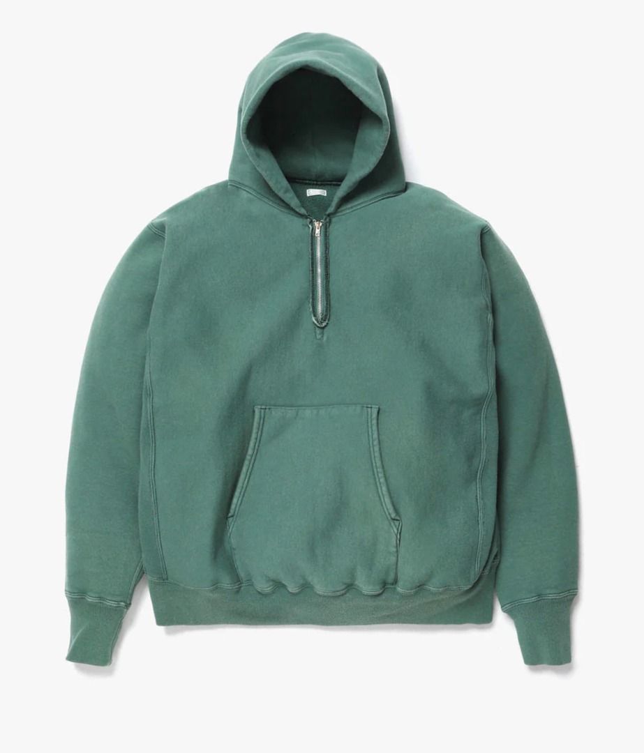 新品　アプレッセ Vintage Half Zip Sweat Hoodie 3 A.PRESSE 