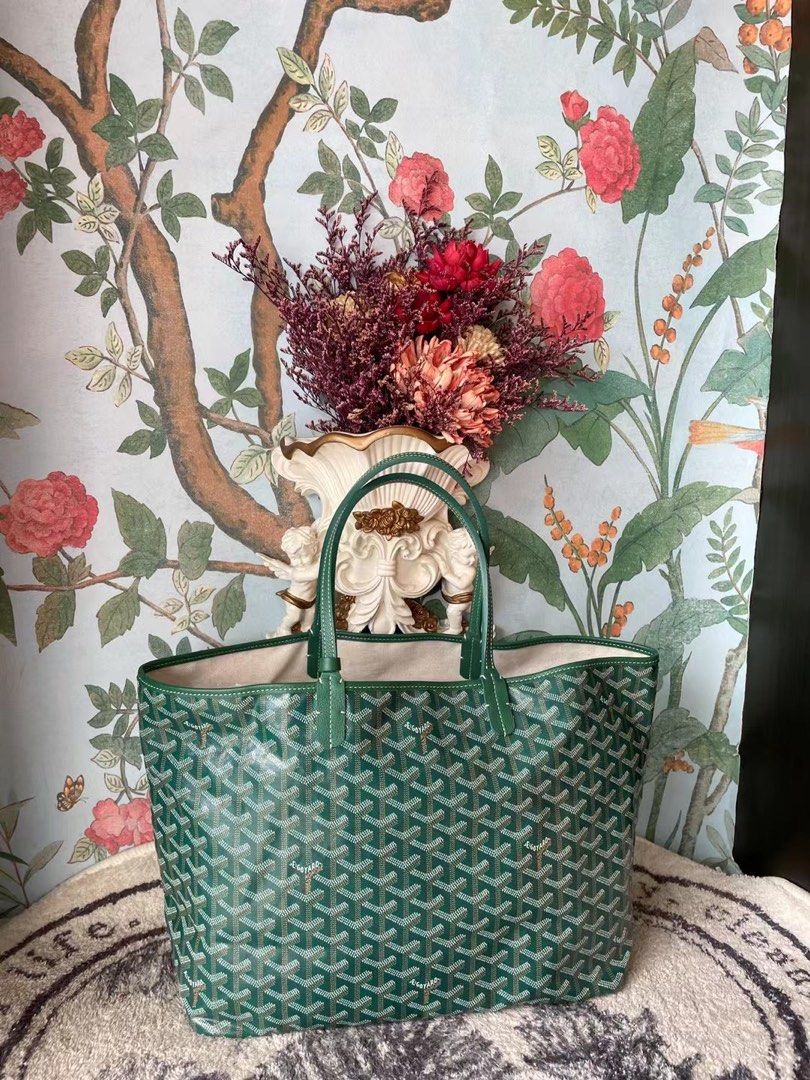 Authentic Goyard St Louis PM Green