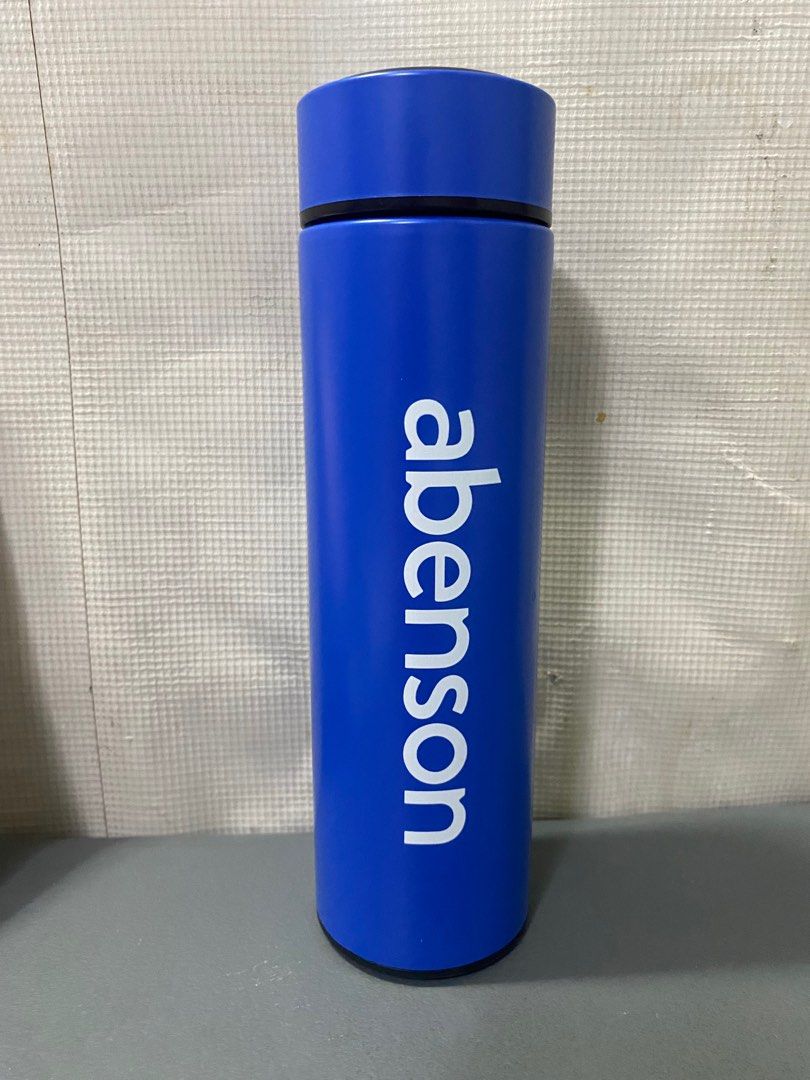 Abenson Stainless Steel Vacuum Mug (Category: Water Bottles & Tumblers) located in Quezon City. Submitted by allyuneedstore (Listing ID 1283274497, Image 1). Description: Abenson Stainless Steel Vacuum Mug Blue in color Brand new.
