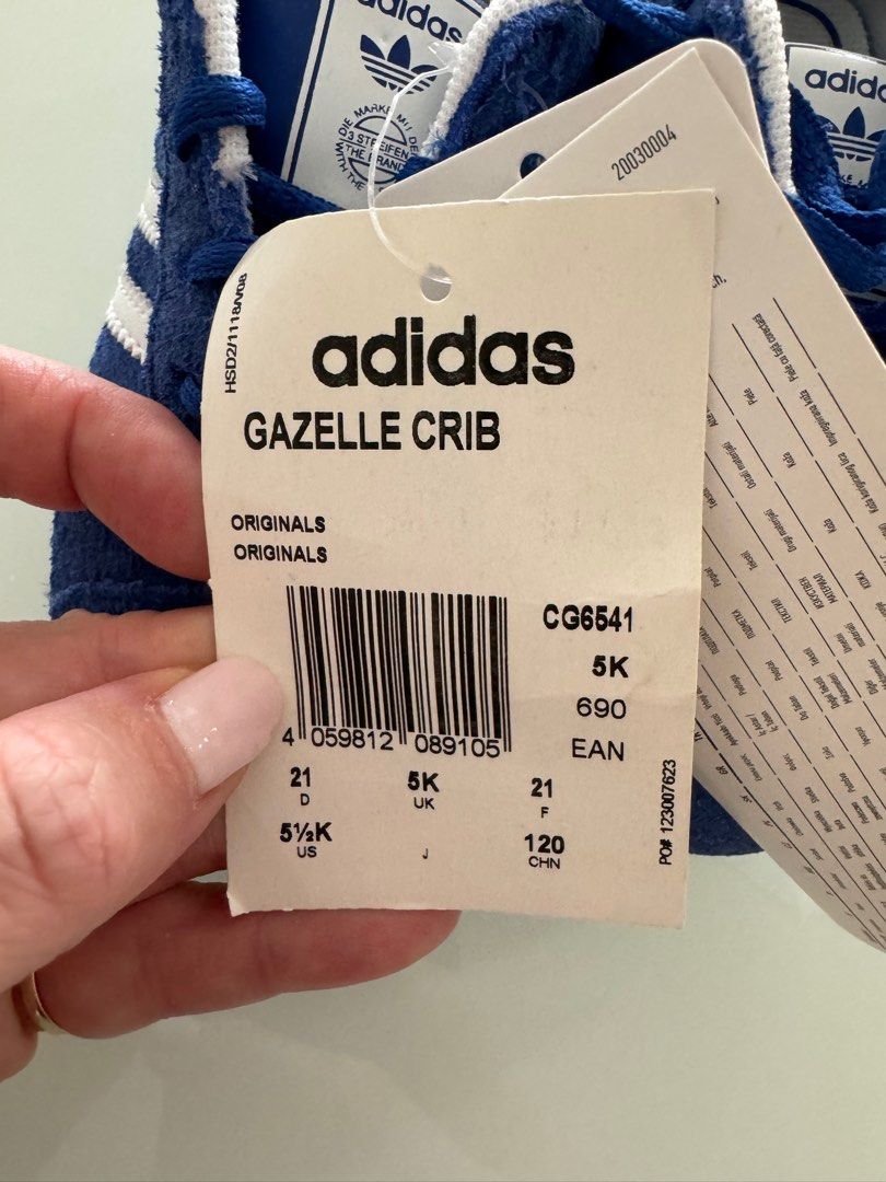 Adidas Gazelle Crib Baby Shoes Babies Kids Babies Kids