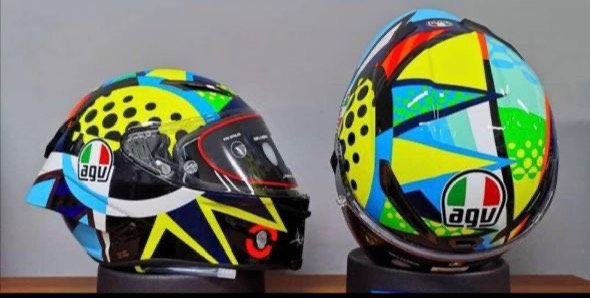Rossi winter test helmet 2020 hotsell