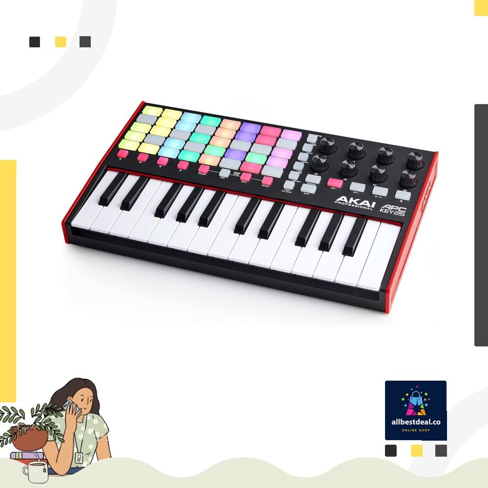 AKAI APC Key 25 MIDIキーボードコントローラー MIDI Keyboard APC Key