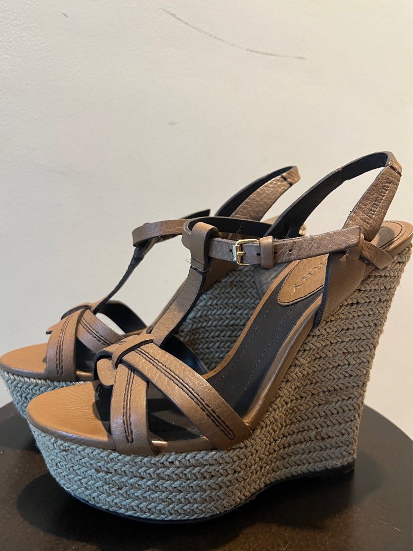 Burberry sandals store wedges
