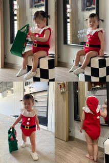 Newborn baby christmas outfit hotsell