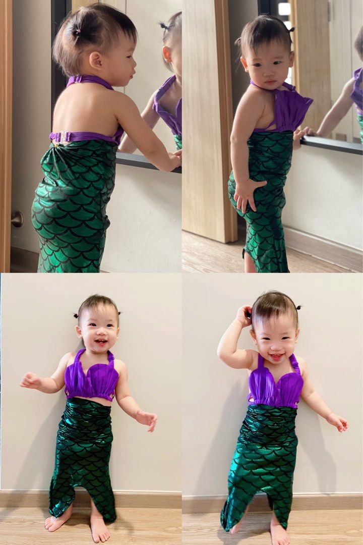 Baby mermaid swimsuit outlet