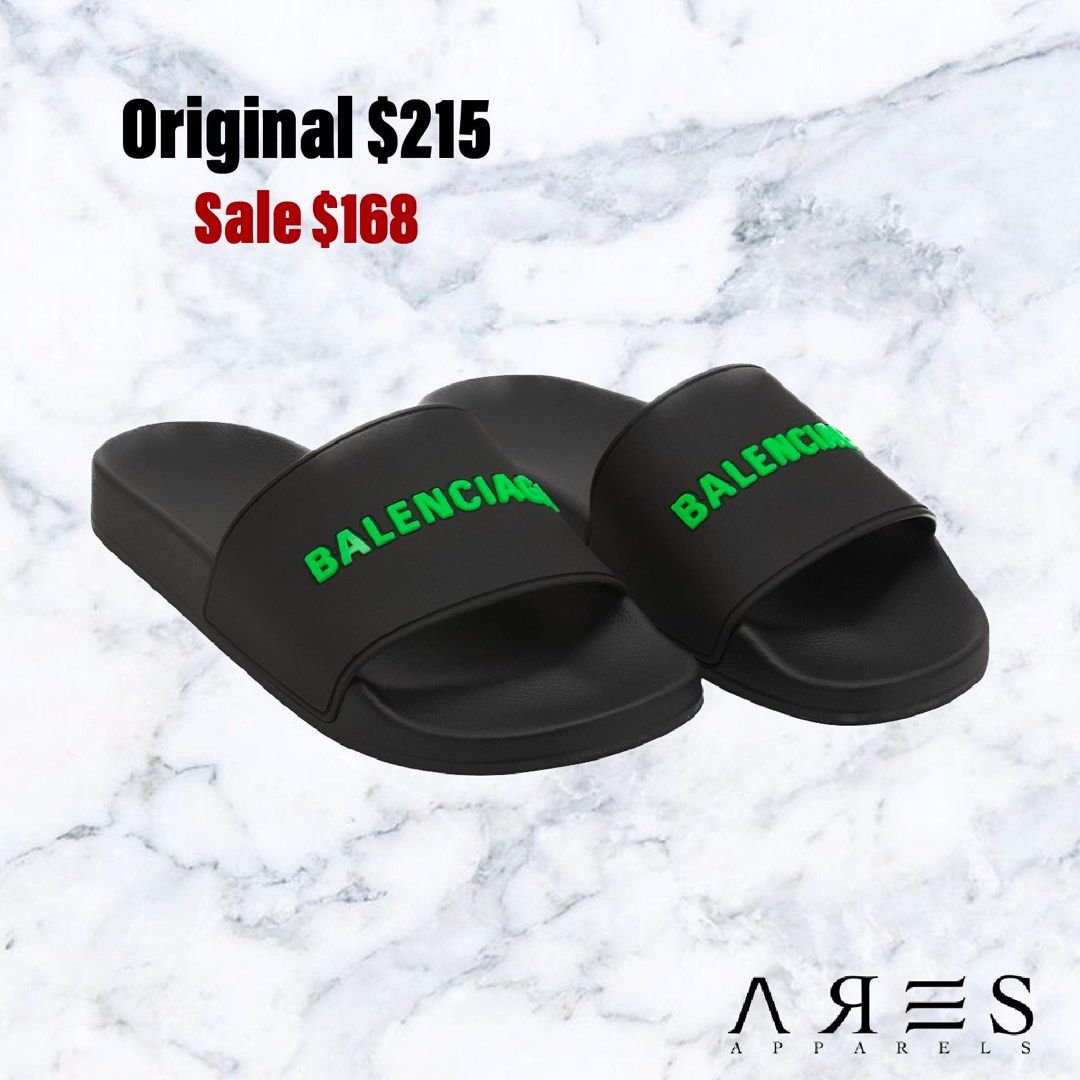 Balenciaga slides men's best sale sale