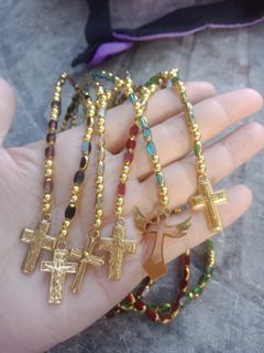 Beautiful glass rosary made in turkey