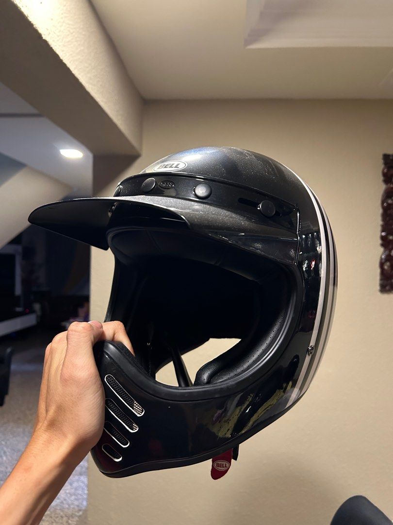Bell moto 3 cafe racer top
