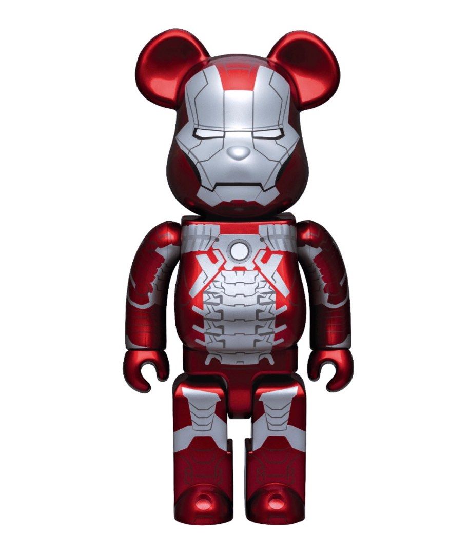 BE@RBRICK 400% IRON MAN Mark 5, 興趣及遊戲, 玩具& 遊戲類- Carousell