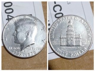 Rare Bicentennial Kennedy Half Dollar error coin #9