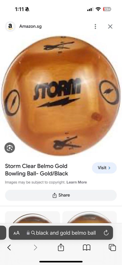 Storm Clear eyesore Gold Belmo Bowling Storm Clear eyesore Gold Belmo Bowling