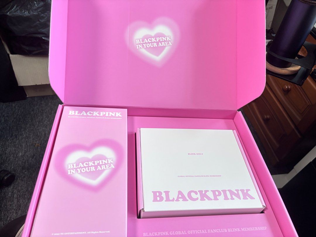 K-POP・アジア BLACKPINK BLINK PREMIUM MEMBERSHIP KIT BLACK PINK 