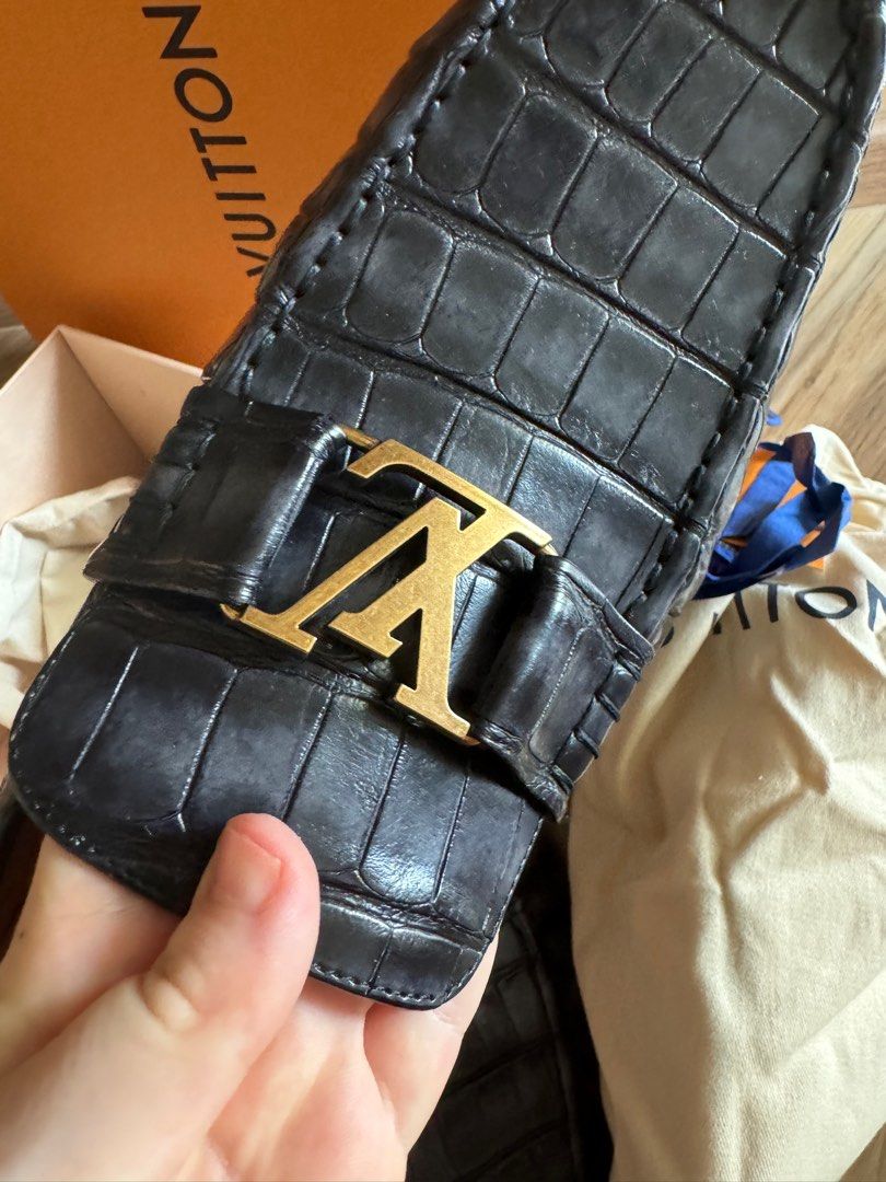 Louis vuitton alligator shoes clearance