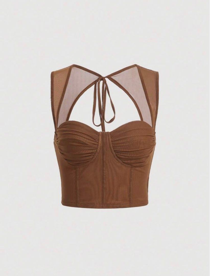Brown Corset (Category: Others Tops) located in San Jose del Monte. Submitted by arbythings (Listing ID 1283270132, Image 1). Description: from Shein Size XS but fits S too (23-28” waistline) Highly stretchable fabric Never worn! Bought for a wedding but the theme changed so this to wasn’t used at all. Very pretty and flattering fit Bought for 370, last price na po .