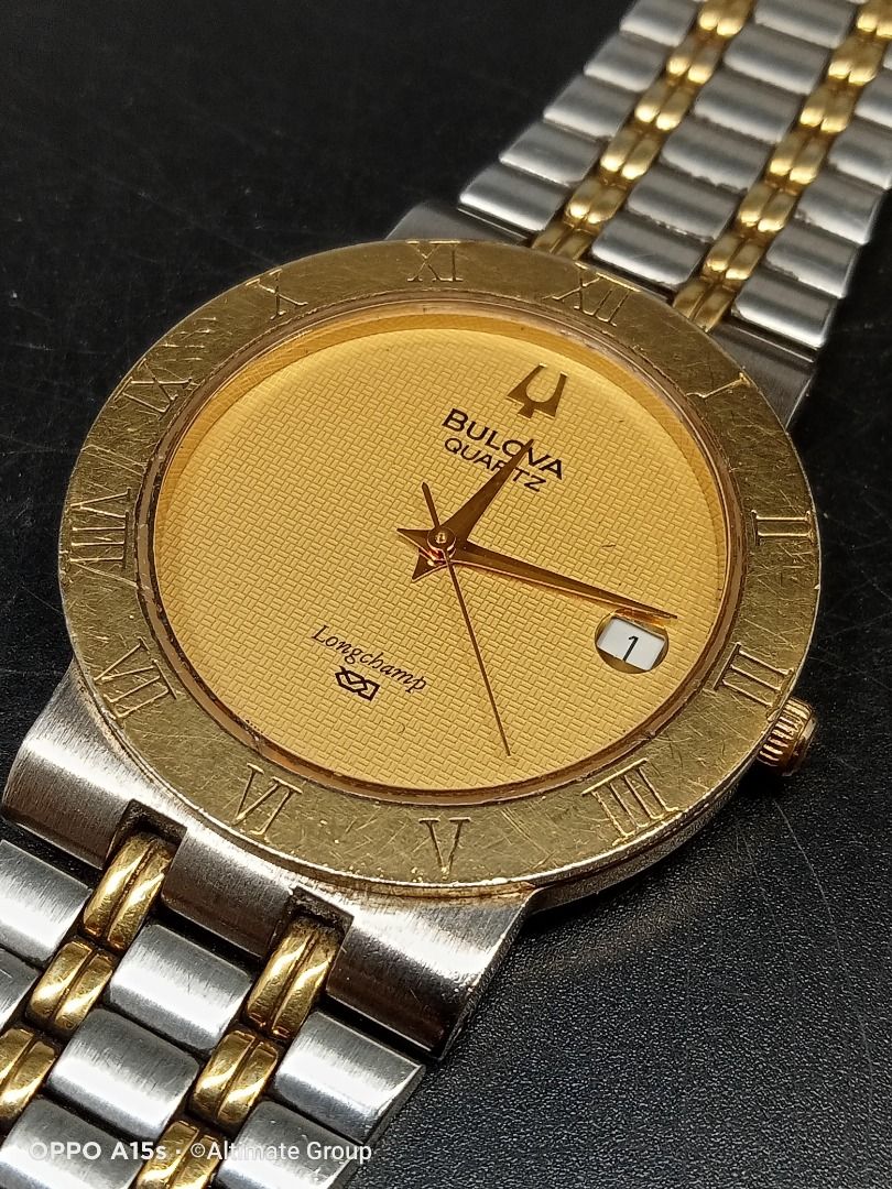 Quartz bulova deals watch