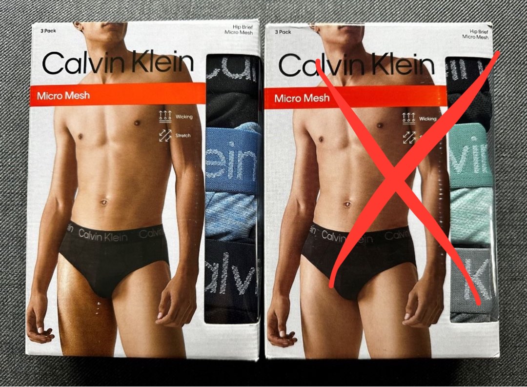 Calvin Klein Sport 3 Pack Micro Mesh Hip Briefs (S), Men's Fashion,  Bottoms, New Underwear on Carousell