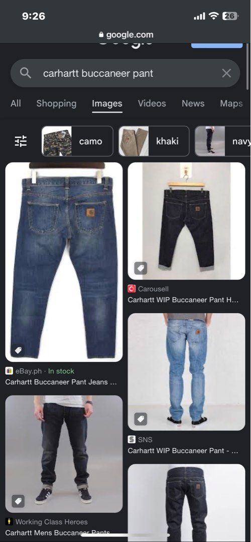 Carhartt buccaneer top