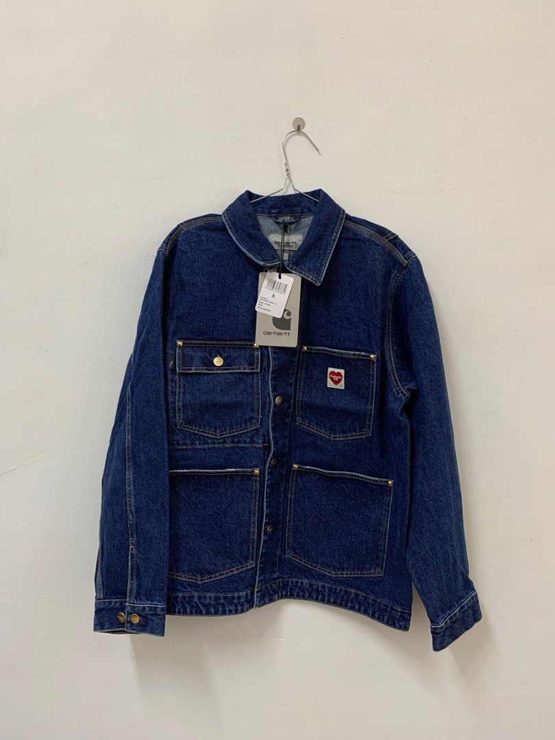 Carhartt heritage denim chore coat top
