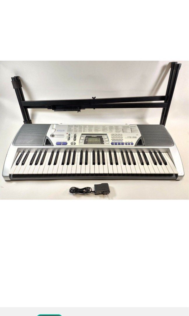 Casio CTK 496 Piano Keyboard w Stand Hobbies Toys Music Media Musical Instruments on Carousell