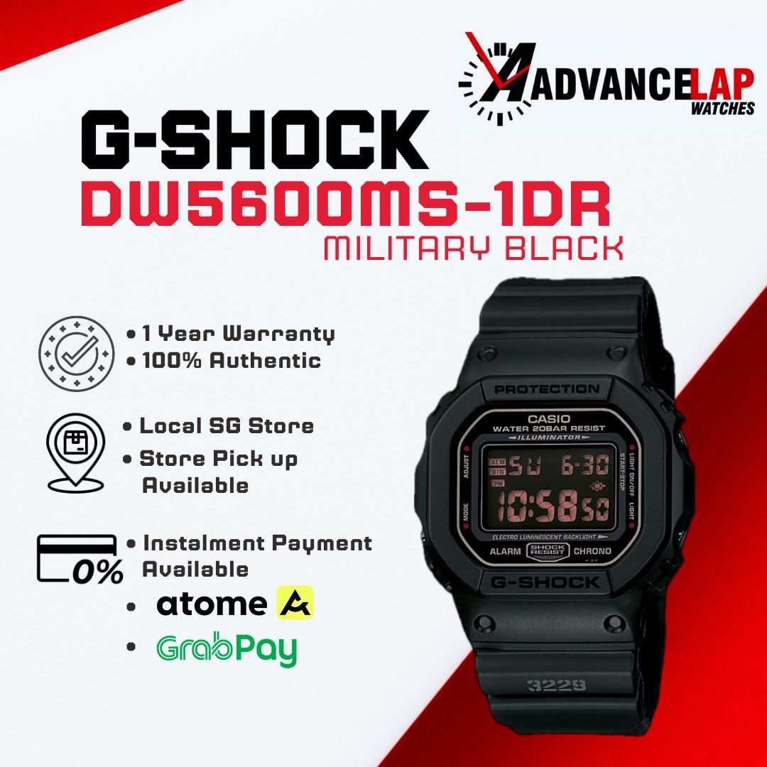 Casio g shock new arrivals military black