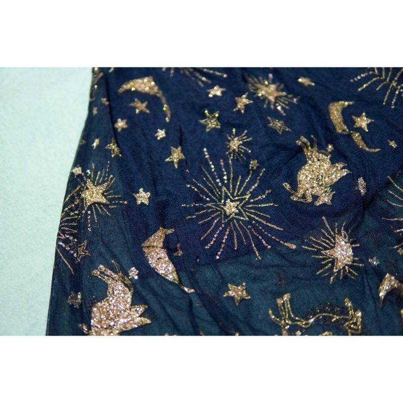 Celestial Dress - Stars and Moon print (Navy Blue), Women's Fashion, Dresses  & Sets, Dresses on Carousell