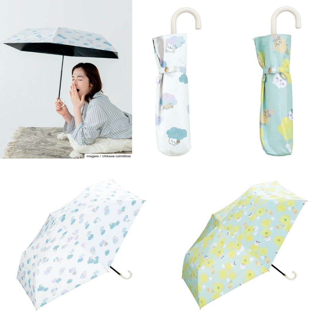 Chiikawa x Wpc. 縮骨遮折疊傘透明長雨傘透明遮遮雨傘ちいかわ小可愛 